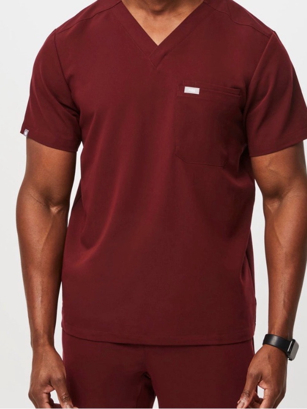 Mens Leon three pocket scrub top